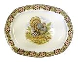 Churchill China Thanksgiving Oval Platter
