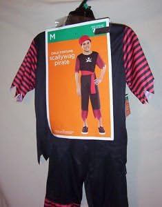 Child Costume - Scallyway Pirate - Size Medium (MEDIUM)