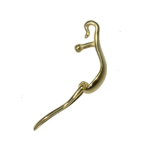 uGems 14k Gold Interchangeable Enhancer Pendant Bail Medium New