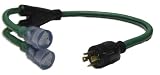 Sycamore Professional L14-30P Split Plug Adapter (4-prong) L14-30P Split Plug Adapter, 4-Prong