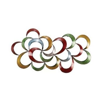 Set A Shopping Price Drop Alert For Colorful Abstract 3 Dimensional Metal Wall Art