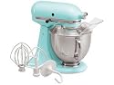 KitchenAid KSM150PSIC Artisan Series 5-Quart Mixer, Ice