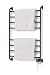 Warmrails Kensington Hardwire/Softwire Electric Wall Mounted Towel Warmer and Drying Rack, Oil-Rubbed Bronze
