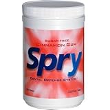 Xlear Spry Dental Defense System, Sugar Free, Cinnamon Gum, 600 Pieces (Contains Titanium Dioxide)