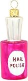 Nail Techs Add Polish To Life Glass Ornament