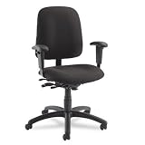Global Goal Series Low-Back Swivel/Multi-Tilter Chair, Black Imagerie Fabric