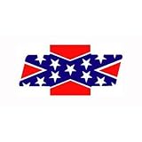 CHEVY FLAG Vinyl Sticker Decal (Chevrolet,Stars & Stripes) 