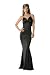 Sexy Adult Women Elegant Floor Length Gown By Roma, As Shown, One Size
