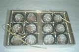 Rum Filled Milk Chocolate Truffles Gift Box (12 Pcs)