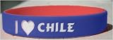 I Love Chile Custom Wristband