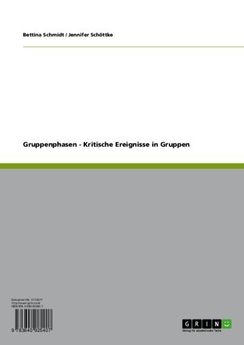 Gruppenphasen - Kritische Ereignisse in Gruppen (German Edition)