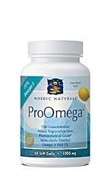 ProOmega-Nordic Naturals Omega-3 Fish Oil, 120ct Lemon Flavored