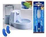 Drinkwell Original Fountain W/ Aqua Garden 3 Seed Pods Cleaning Brushes and 50 oz Reservior