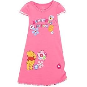 Disney Pink Winnie the Pooh Nightgown for Toddler Girls