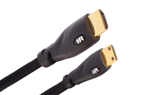 Monster 140326 Advanced Camcorder HDMI Mini auf HDMI Standard (Stecker A auf C) 2m Kabel