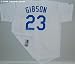 Kirk Gibson Signed Dodgers White Replica Majestic Jersey