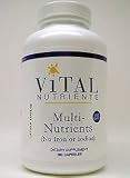 Vital Nutrients - Multi-Nutrients (No Iron/Iodine)180vcaps