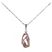 HinsonGayle Extreme Baroque Collection AAA Pink Baroque Cultured Pearl Pendant Necklace