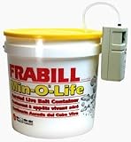 Frabill Inc - Min O2 Life Aerated Bucket 8qt w/aerator Insulated