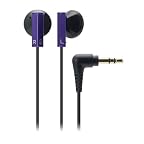 audio-technica インナーイヤーヘッドホン パープル ATH-C101 PL
