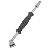 uxcell 車用空気入れ　金属　プラスチック　デュアル　チャック　タイヤ インフレータ 246mm