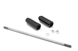 Suzuki SV 650 1000 S DL No Cut Black Frame Sliders