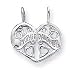 foto de Sterling Silver Mother/Daughter Break apart Charm