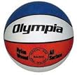 Budget Basketball - Olympia Deluxe, Red/White/Blue Official - Equipment
