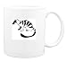 Mug with gray, hardwicki, hemigalus