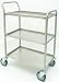 Three-shelf Stainless Steel Utility Carts, Bandy - Model Crt04-06 - Each
