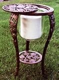 Oakland Living 5002-AB - Grape Candle Holder With Candle - Antique Bronze