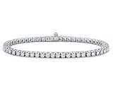 14k White Gold Diamond Tennis Bracelets (4.35ct. G-H color, VS2-SI1 clarity)