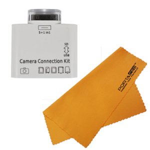 Ipadconnection on Amazon Com Portacell 5 1 In 1 Camera Connection Kit For Apple Ipad
