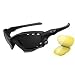Oakley Jawbone Matt Black w/Black Iridium Vented, Yellow 04-207