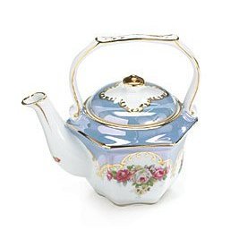 Best Cheap Porcelain Miniature Teapot With Rose Design And Gold Trim Beautiful Collectible And Gift Item