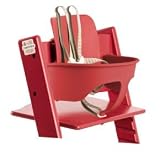 Baby High Chairs & Booster Seats: Baby Stokke Trip Trap High Chair, Re - Red Tripp Trapp Baby Rail