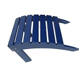 Adirondack Ottoman Color: Blue