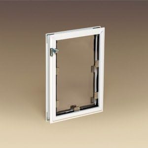 Hale Pet Door Door Model Small Medium White Single Flap