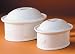 Pillivuyt 430325 Oval Casserole With Lid, Extra Large - 10.5 x 7.75 Inch, 2.5 qt.