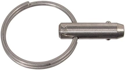 Avibank Mfg Inc SMP-857 Detent Marine Ball Lock Pin 3/8 Diameter, 3 1/2 Grip Long