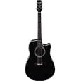 Takamine ES31C Jasmine Cutaway Acoustic Electric Guitar (Black)