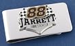 Dale Jarrett # 88 Pewter Money Clip NASCAR