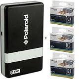 Polaroid PoGo, Instant Mobile Printer Kit, With additional Pack of Polaroid PoGo ZINK Photo Paper (2
