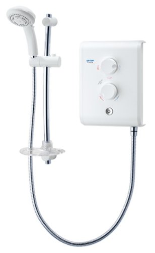 SP8008Z Triton T80Z 8.5kw Electric Shower in White & Chrome Finish