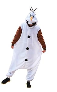 Frozen Olaf Animal Sleepsuit Kigurumi Cosplay Costume (M)