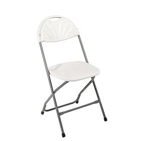 Office Star Plastic Folding Chair, Set of 4