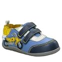 Robeez Tredz Biker H & L - Ocean Blue Lightweight Flex Sole Outdoor Shoes ( US size: 4 / 9-12 months / EU Size 19/ UK/AUS 3.5) * 09 Newest Collection -- NEW IMPROVED FIT!! *