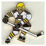 Minnesota Golden Gophers Home Hockey Skater Pin