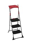 Tools & Hardware : Cosco World's Greatest Pinnacle Three-Step Steel Platform Work Deck, Black/Red #11-480BKR1