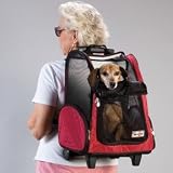 Roll Around Dog Carrier Large Red
